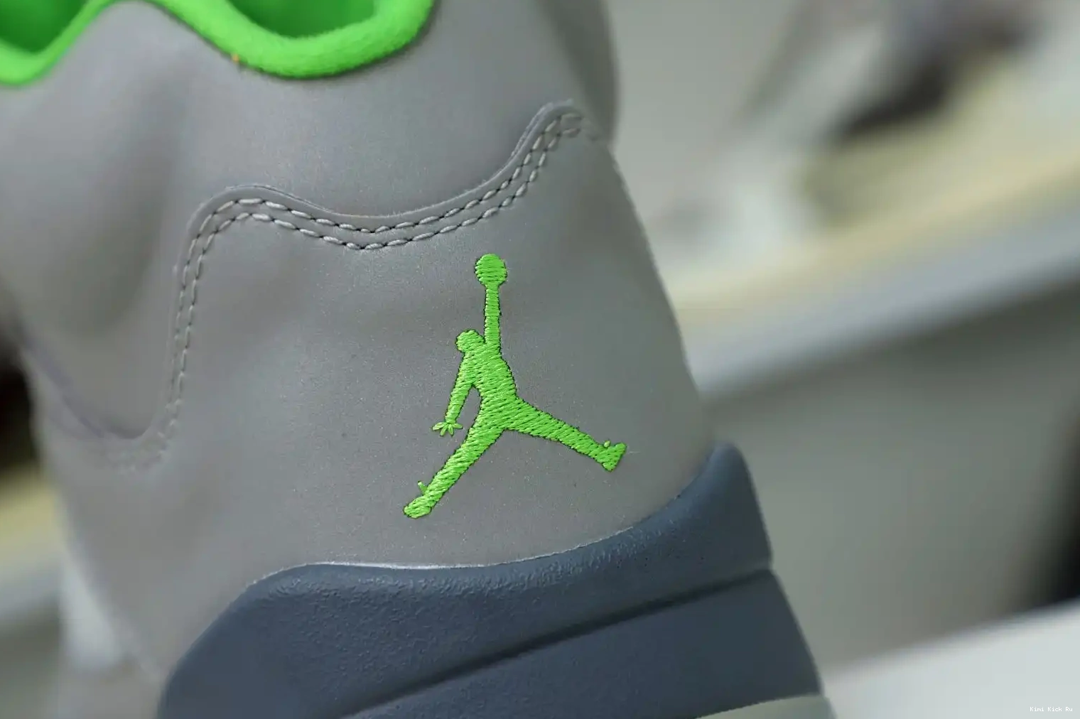 5 BEAN' 'GREEN JORDAN RETRO 2022 Kimikick AIR 0412